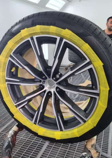 car wheel repaint